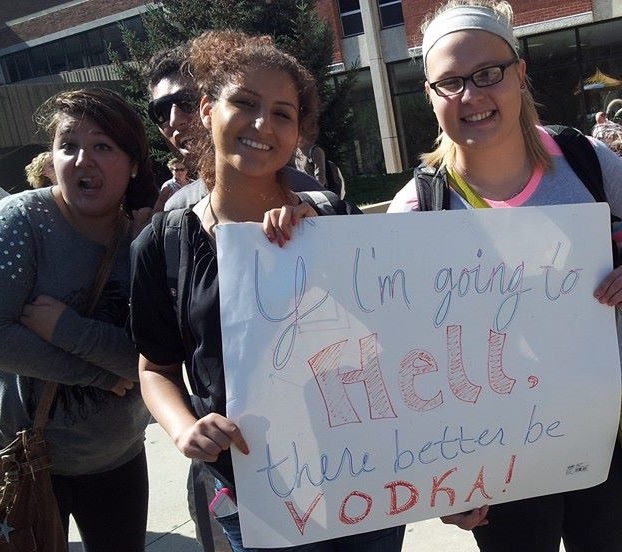 campus preaching protesters