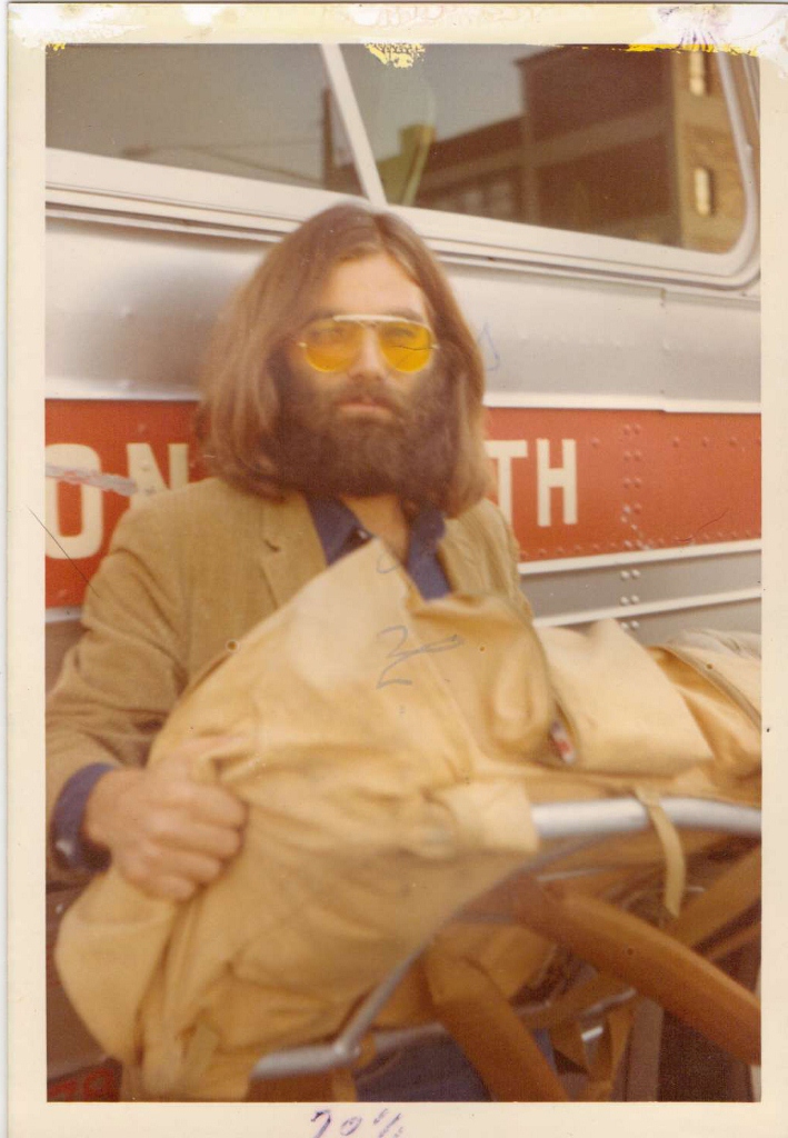 Brother Jed as a hippie